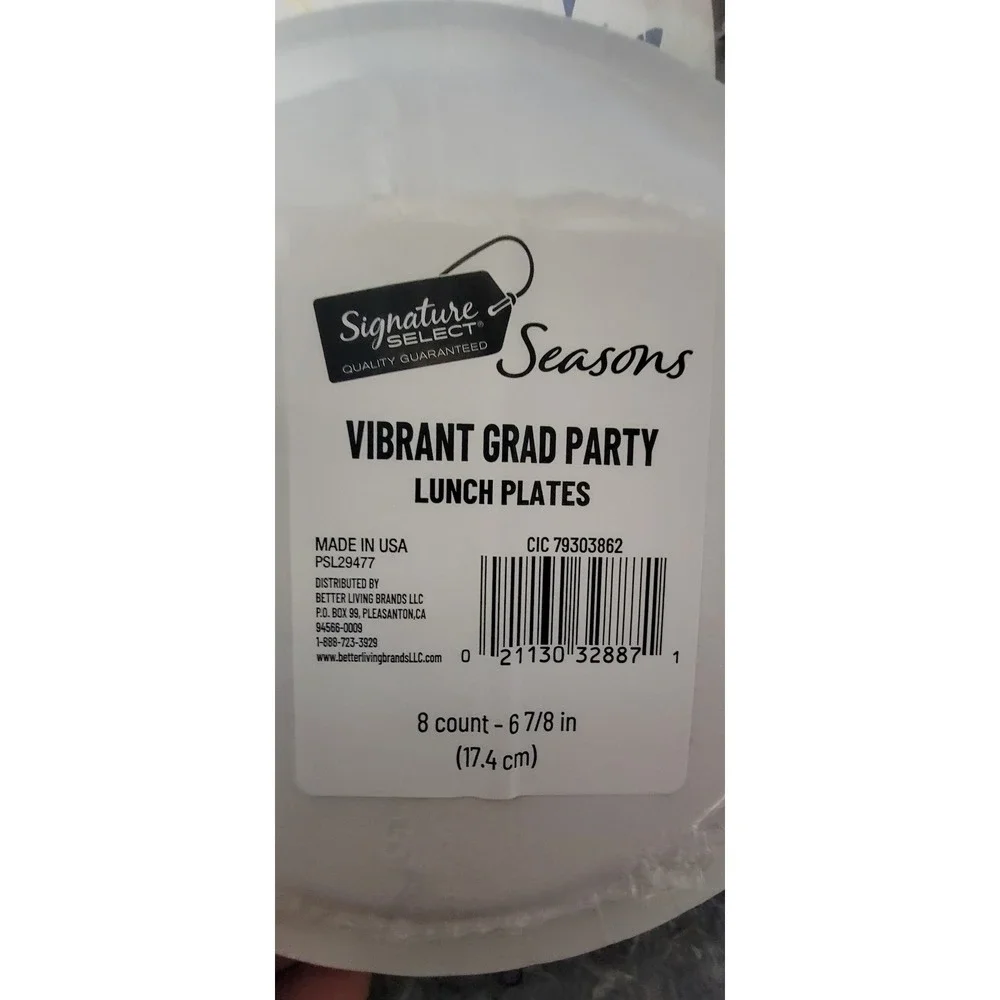 Party Supplies Grandrates Plates and Napkins‎ Set